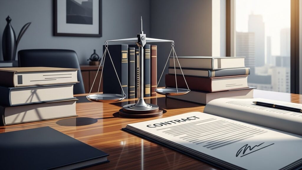 موقع مكتب محاماة محترف يعكس الخبرة والخدمات القانونية المتكاملة